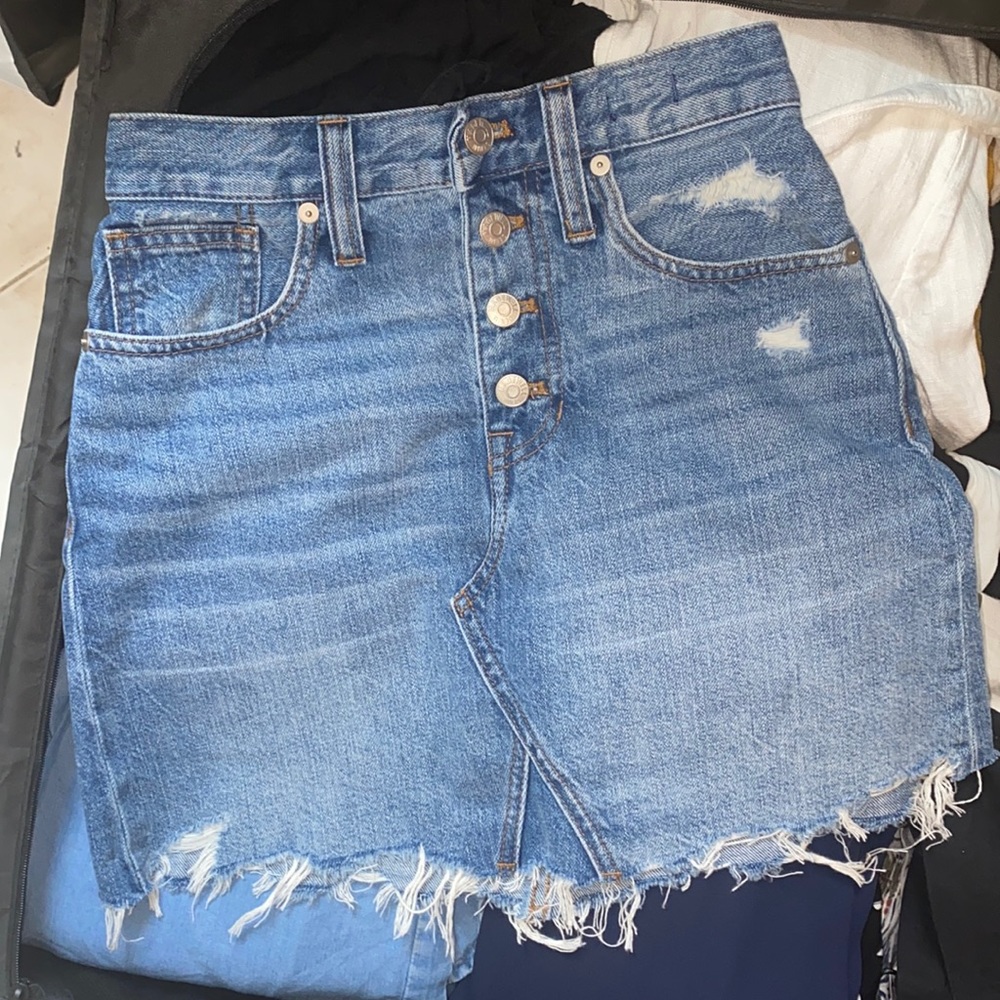 Madewell Denim Skirt